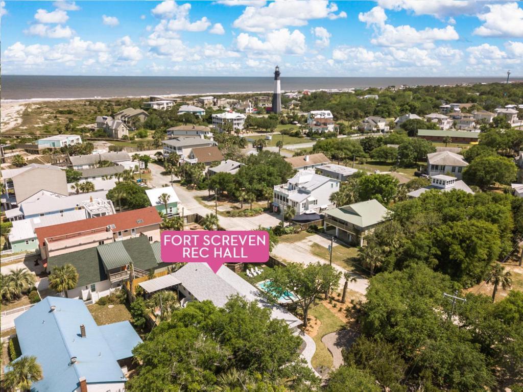 Вілла Fort Screven Rec Hall Tybee Island Екстер'єр фото