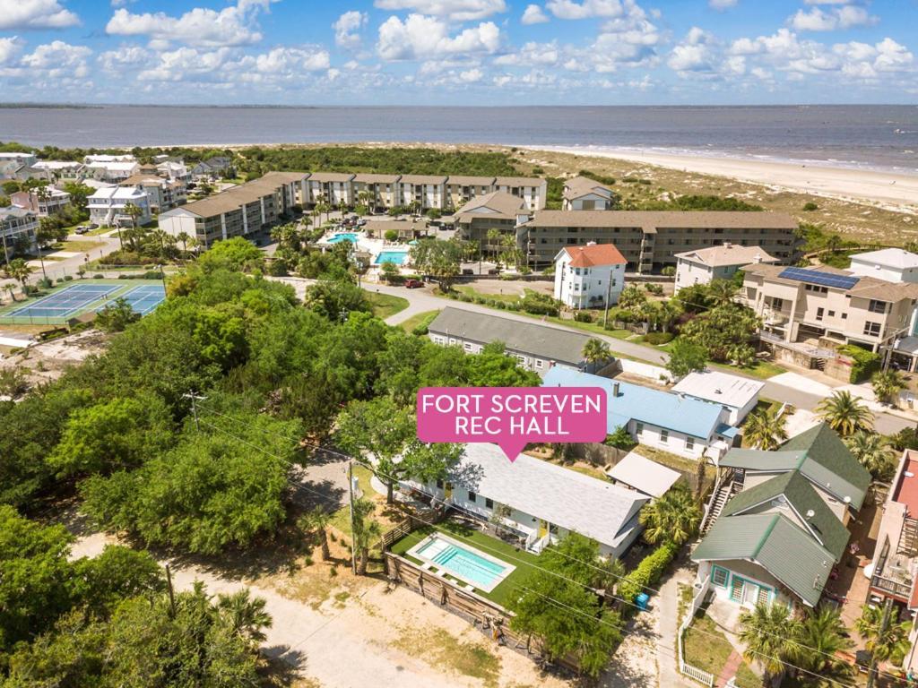 Вілла Fort Screven Rec Hall Tybee Island Екстер'єр фото